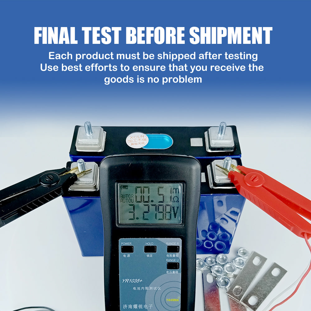 REPT 3.2V 50Ah Lifepo4 Rechargeable Battery 3C High Rate Discharge For E-bike Scooter DIY Car Audio Solar System