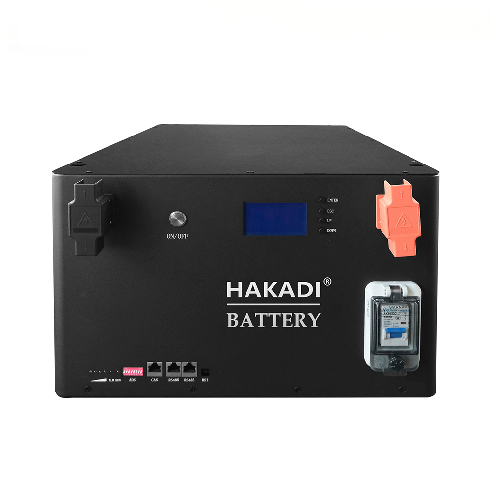 HAKADI EU Stock Fast Delivery 16S 105A 280A DIY Box With Smart BMS For DIY 48V 5KW 15KW Solar Energy Storage Power Supply