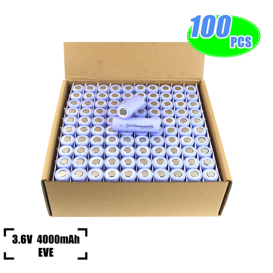 21700 EVE 40P 3.7V 4000mah 4800mah Lithium-ion Rechargeable Batteries High Rate Discharge For DIY Scooter Power Bank Flashlight 100-200pcs