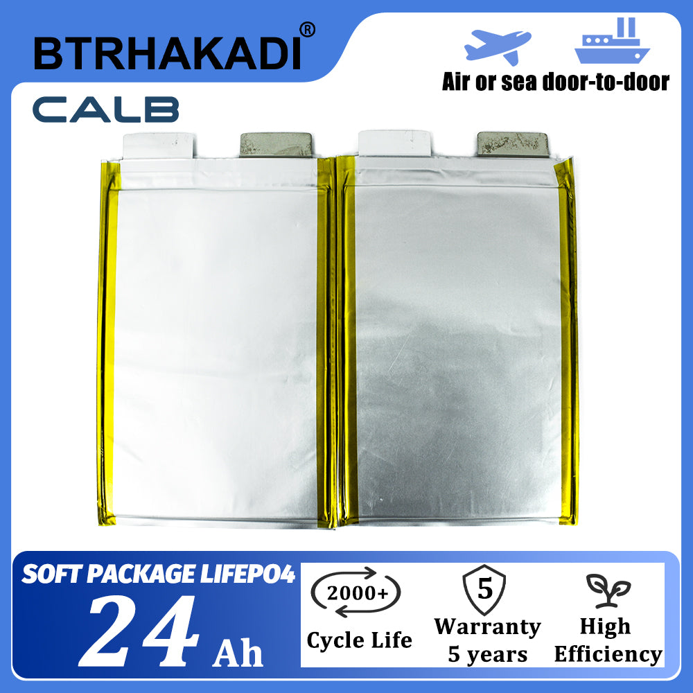CALB 3.2V 24Ah Lifepo4 Pouch Cell Rechargeable Batteries 1-16PCS Original Brand New Cell For Car Audio Solar System 10C Discharge