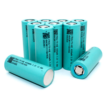 HAKADI 3.2V 4000mah 26700 Lifepo4 Rechargeable Batteries 4-20PCS For Boat Fishing Boat Solar Steet Light