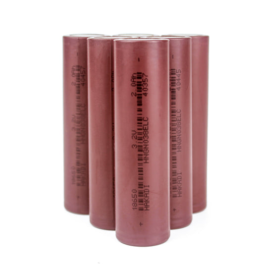 HAKADI 18650 3.2V 2000mah Rechargeable Lifepo4 Batteries 3-5C Discharge 3000+Cycles For Toy Solar Light Scooter Home Appliance 4-40PCS