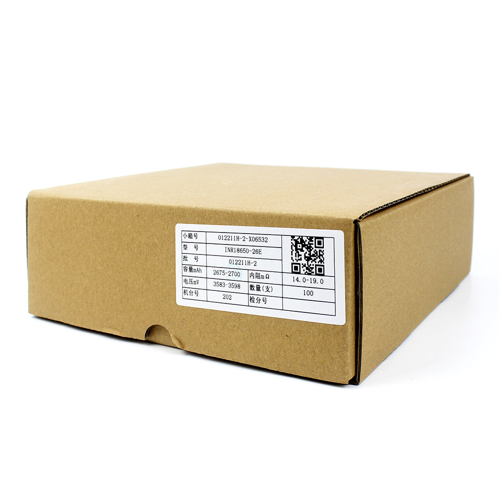 HAKADI 100pcs 18650 3.7V 1500mah 2000mah 2500mah 2600mah 2900mah 3000mah 3350mah Rechargeable Lithium-ion Cell For E-bike Scooter
