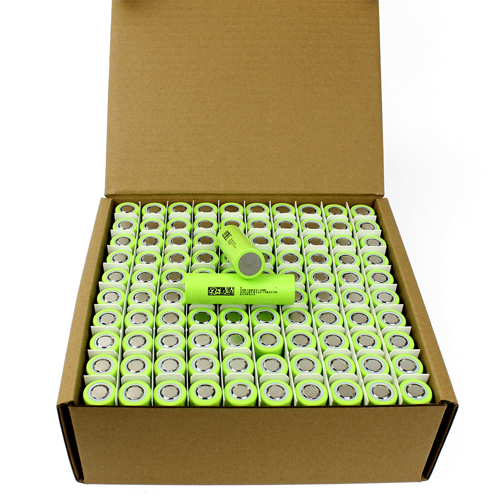 HAKADI 100pcs 18650 3.7V 1500mah 2000mah 2500mah 2600mah 2900mah 3000mah 3350mah Rechargeable Lithium-ion Cell For E-bike Scooter