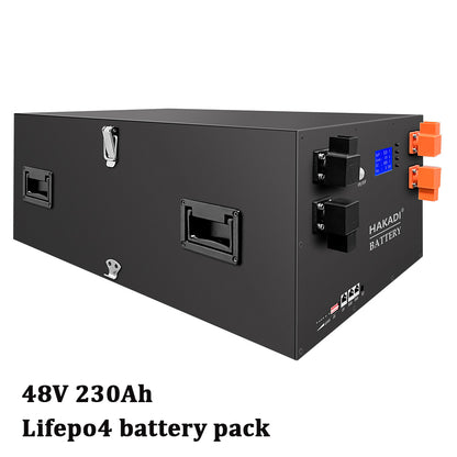 HAKADI Lifepo4 Rechargeable 48V 200Ah 230Ah 280Ah 314Ah Energy Storage Battery Pack For Solar System Outdoor Power Home Appliance