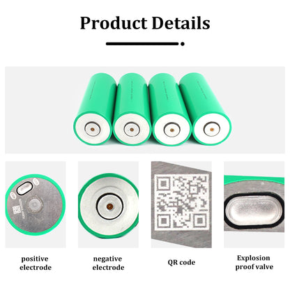 BYD 3.2V 24Ah 46120 Lifepo4 Rechargeable Batteries Original A Grade Brand New Cell 1-8pcs For DIY Power Bank Solar System