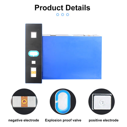 CATL 3.2V 530Ah Original Brand New Lifepo4 Rechargeable Batteries 6000+ Cycle For DIY Solar Energy Storage 2-16PCS