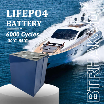 CALB 3.2V 314Ah LiFePO4 Battery Prismatic Cell Grade A for Solar Energy Storage RV Marine DIY Pack 4-16PCS