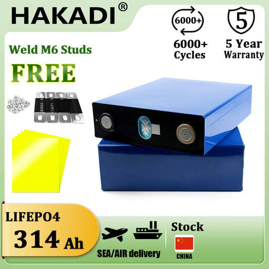 CATL 3.2V 314Ah Lifepo4 Original Brand New Rechargeable Batteries 4-16PCS For Solar Energy Storage Power System RV Boat