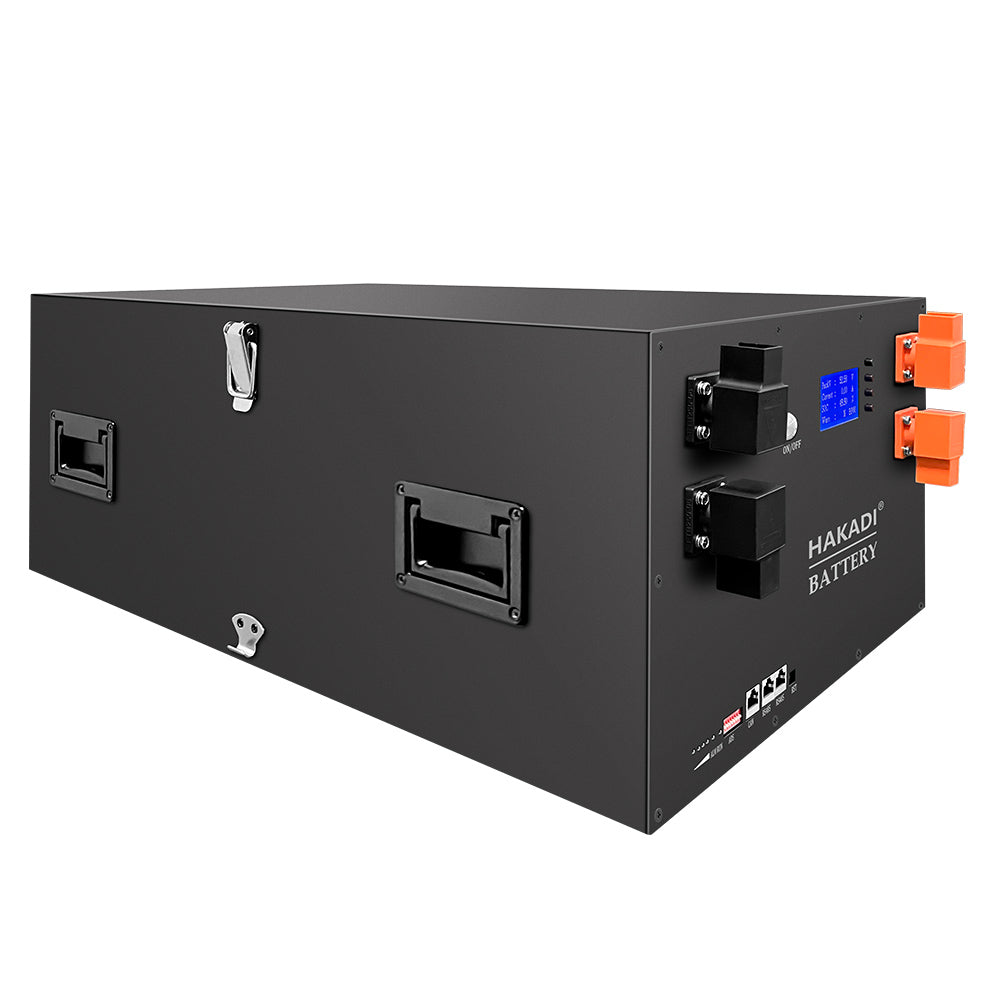 HAKADI 16S 230A 280A DIY Box With 16S 200A Smart BMS Stackable/Movable DIY Kit For 48V Solar Energy Storage Home Appliance