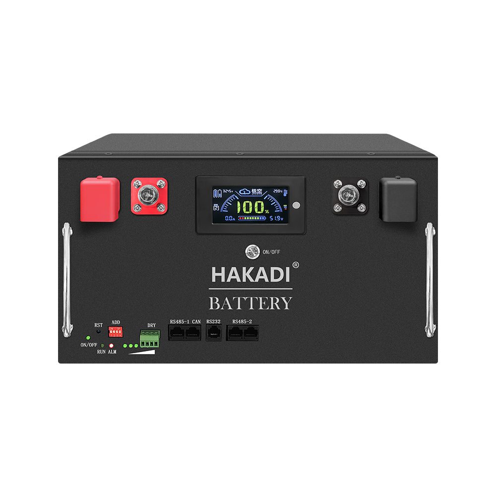 HAKADI 16S 100A 105A DIY Box With JK 16S 100A Smart BMS Metal Case Wall Mounted DIY Kit For Energy Storage Battery Pack