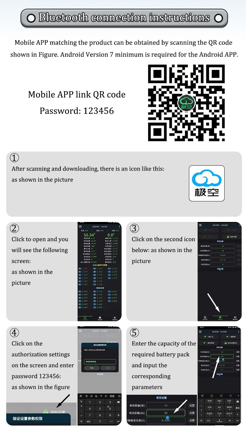 HAKADI 12V 200Ah Lifepo4 Rechargeable Battery Pack with 50A Charger For Boat Solar Energy Storage