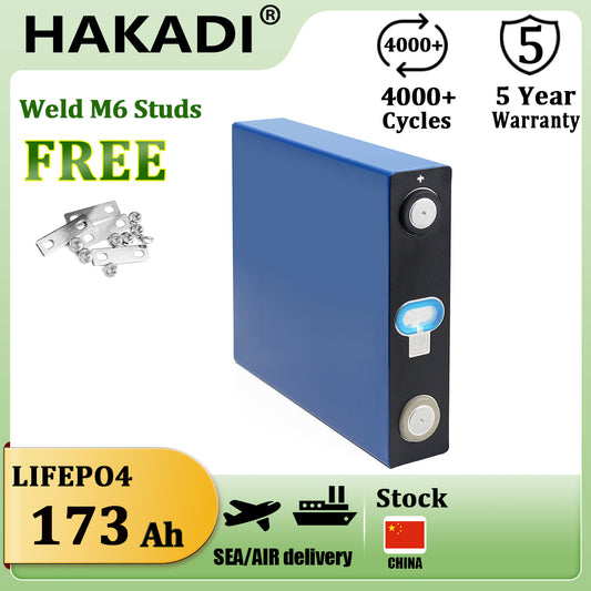 CATL Lifepo4 3.2V 173Ah Rechargeable Prismatic Battery 4000+ Cycle 4-16PCS For RV Boat 48V Energy Storage Power System