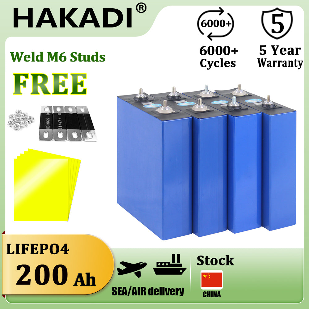 CATL Lifepo4 3.2V 200Ah 202Ah Rechargeable Prismatic Battery 4000+ Cycle 4-16PCS For RV Boat Solar System