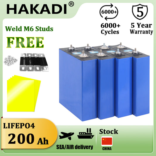 CATL Lifepo4 3.2V 200Ah 202Ah Rechargeable Prismatic Battery 4000+ Cycle 4-16PCS For RV Boat Solar System