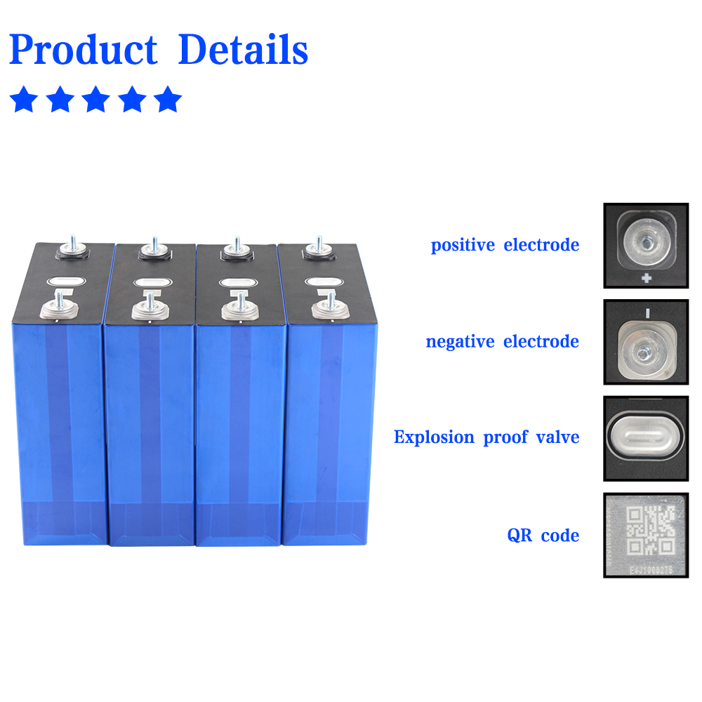 SUNWODA Lifepo4 3.2V 314Ah Rechargeable Batteries 4-16PCS For DIY 48V Solar Energy Storage System Outdoor Power Supply
