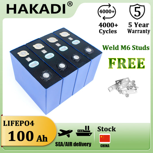 CALB Rechargeable 3.2V 100Ah Original Brand New Lifepo4 Batteries 4-16PCS DIY 48V 100A Energy Storage Battery RV Boat Solar